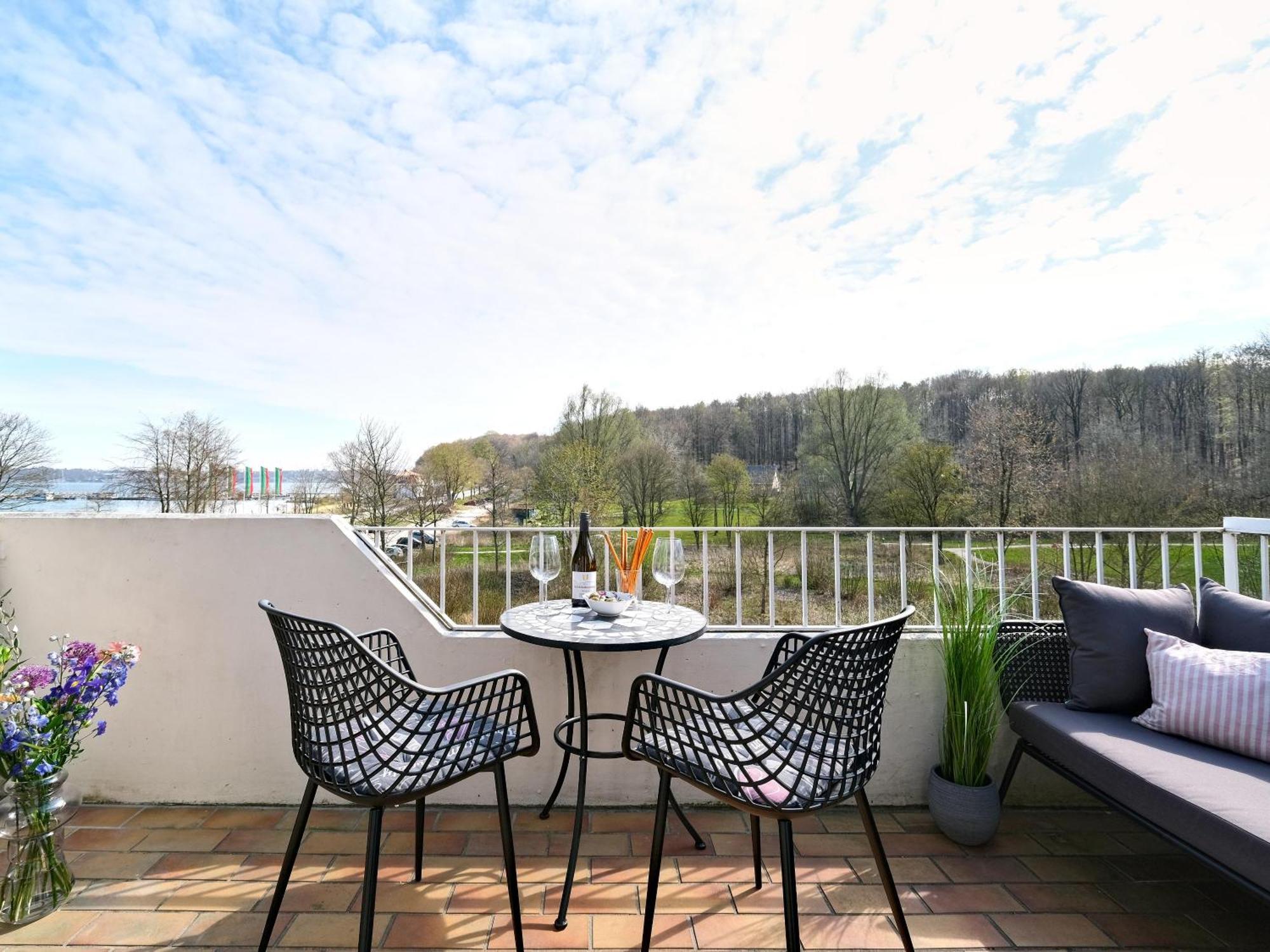 Smile, Wunderschoene Wohnung Direkt Am Strand Harrislee Exterior foto