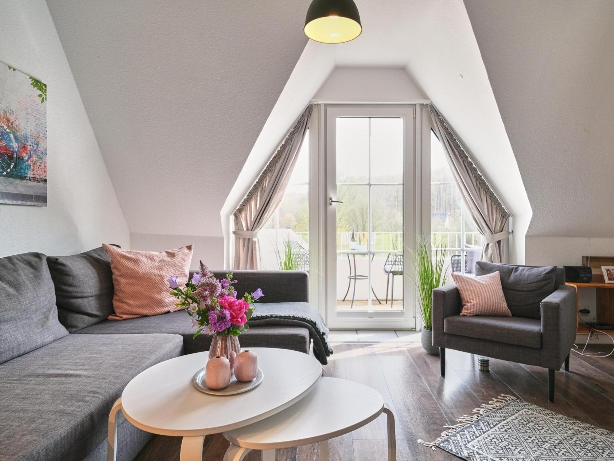 Smile, Wunderschoene Wohnung Direkt Am Strand Harrislee Exterior foto